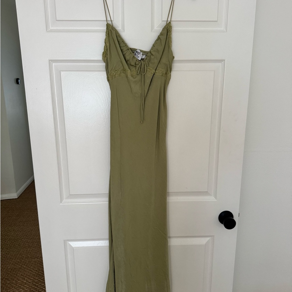 Princess Polly Emily Maxi Green Dress